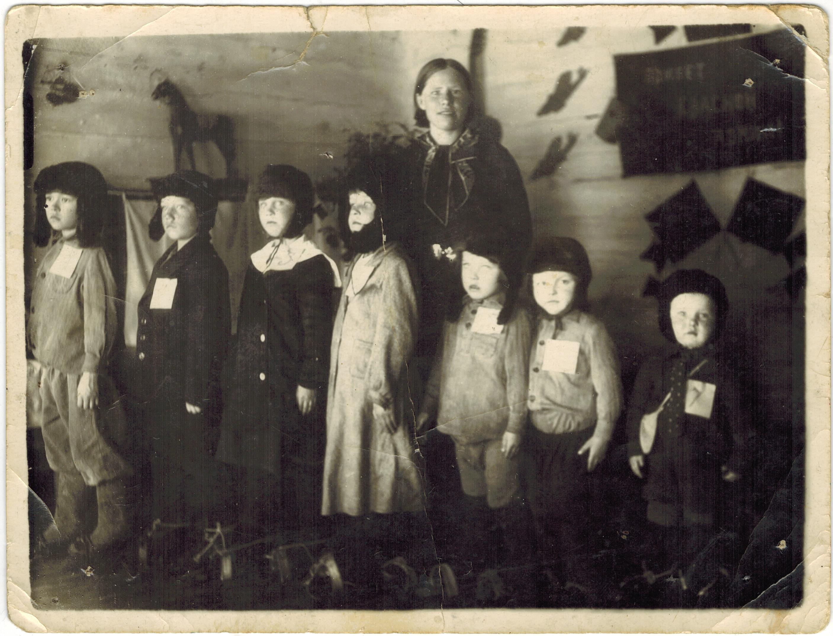 Детский сад при промкомбинате. 1941 год..