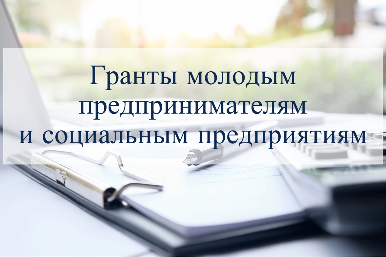 Идёт приём заявок от молодых предпринимателей и социальных предприятий на участие в конкурсе на предоставление грантов.