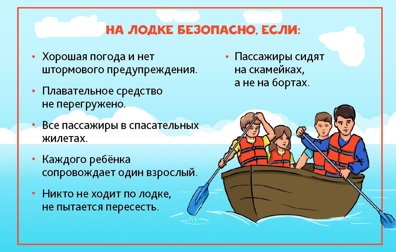 Памятка Безопасность в Лодке !!!!!.